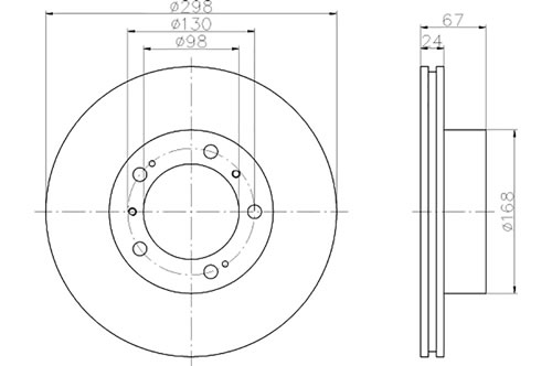 BROMSSKIVA - 2