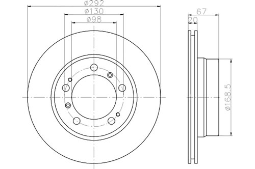 BROMSSKIVA - 2