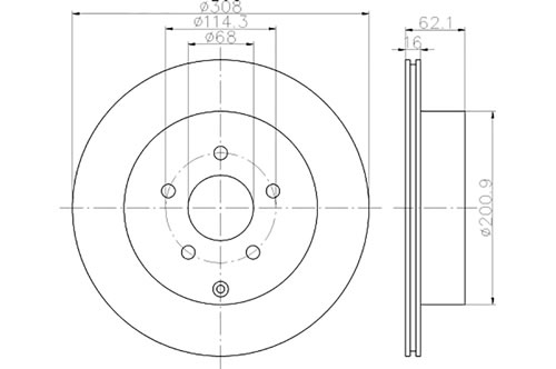 BROMSSKIVA - 2