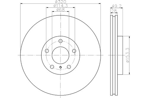 BROMSSKIVA - 2