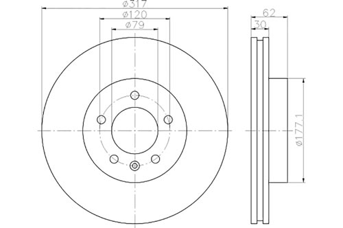 BROMSSKIVA - 2