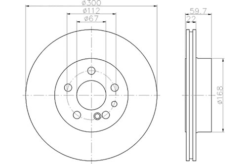BROMSSKIVA - 2