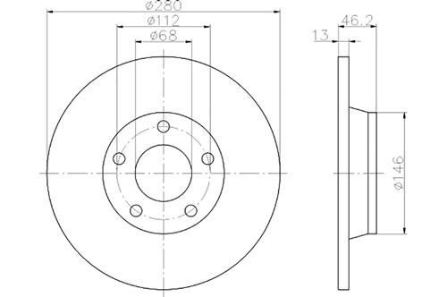 BROMSSKIVA - 2
