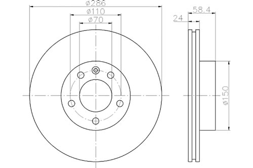 BROMSSKIVA - 2