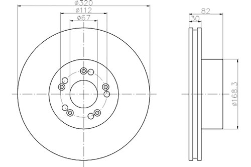 BROMSSKIVA - 2
