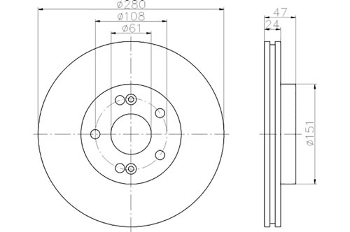 BROMSSKIVA - 2