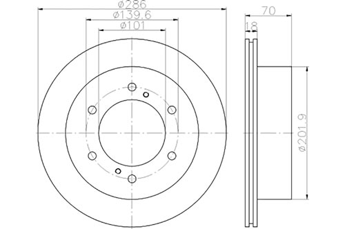 BROMSSKIVA - 2
