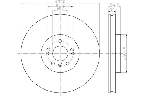 BROMSSKIVA - 2
