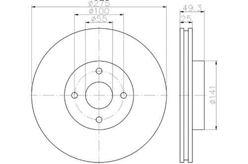 BROMSSKIVA - 2