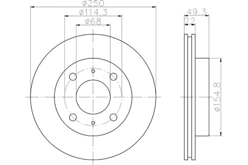 BROMSSKIVA - 2