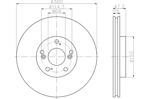 BROMSSKIVA - 2