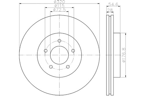 BROMSSKIVA - 2