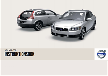 Owner's manual Volvo C30 2009