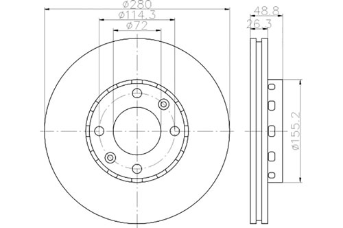 BROMSSKIVA - 2