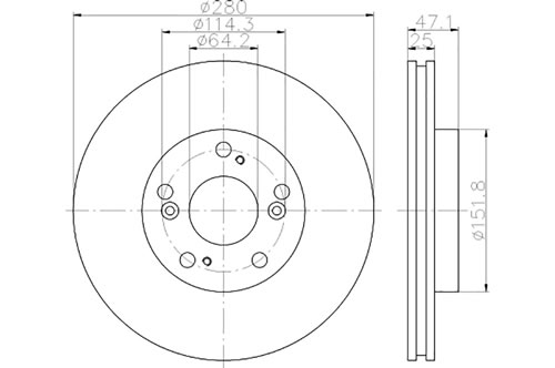 BROMSSKIVA - 2