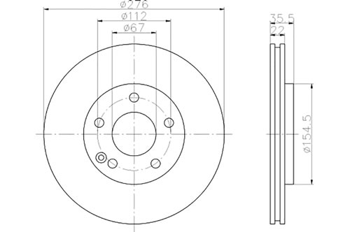 BROMSSKIVA - 2
