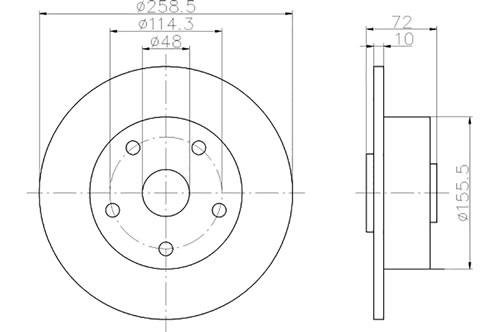 BROMSSKIVA - 2