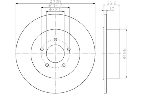 BROMSSKIVA - 2