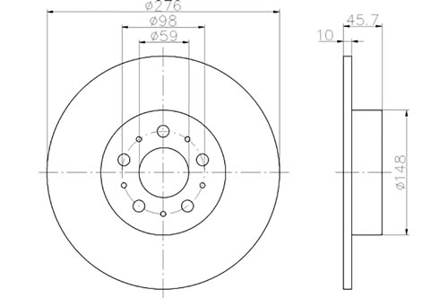 BROMSSKIVA - 2