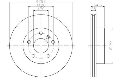 BROMSSKIVA - 2