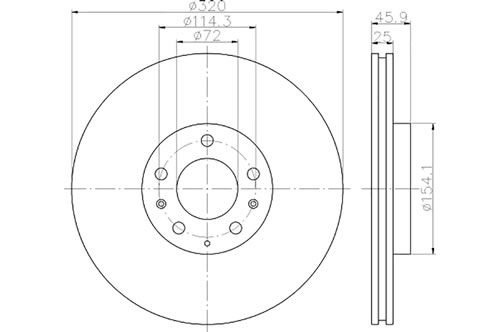 BROMSSKIVA - 2