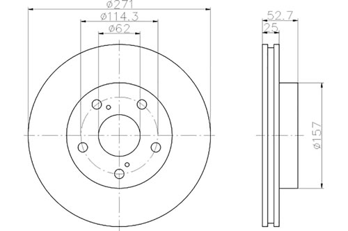 BROMSSKIVA - 2