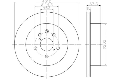BROMSSKIVA - 2