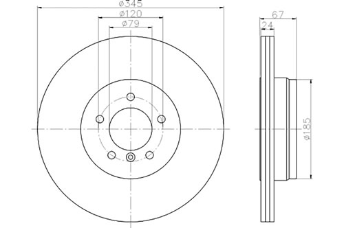 BROMSSKIVA - 2