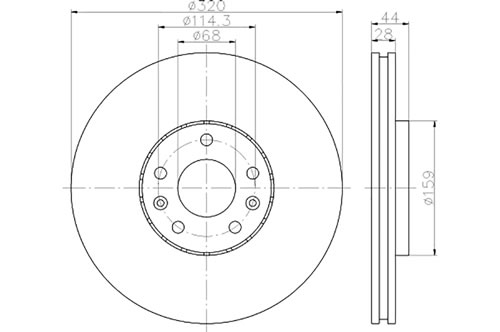 BROMSSKIVA - 2
