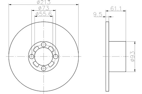 BROMSSKIVA - 2