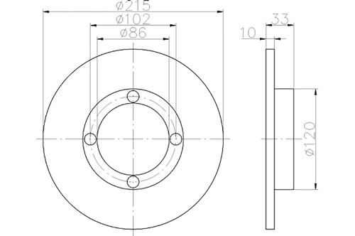 BROMSSKIVA - 2
