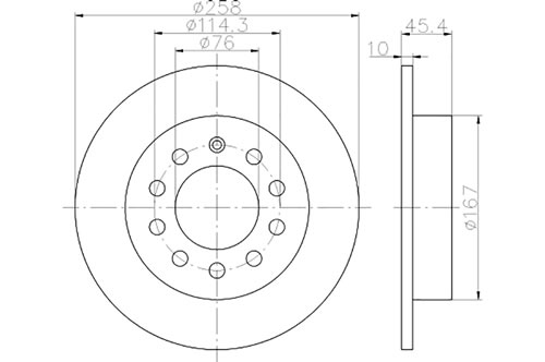BROMSSKIVA - 2