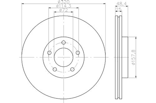 BROMSSKIVA - 2