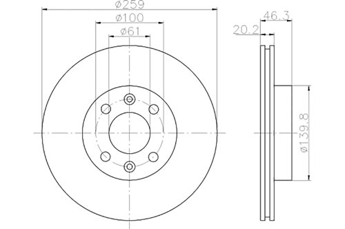 BROMSSKIVA - 2