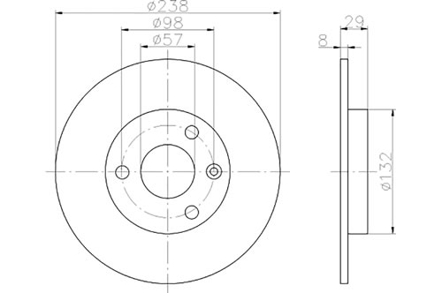 BROMSSKIVA - 2