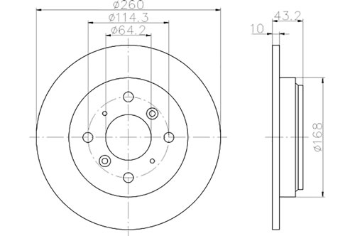 BROMSSKIVA - 2