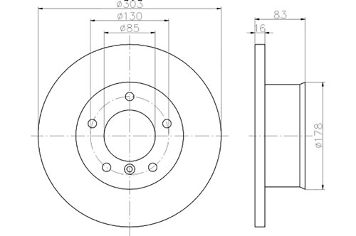 BROMSSKIVA - 2