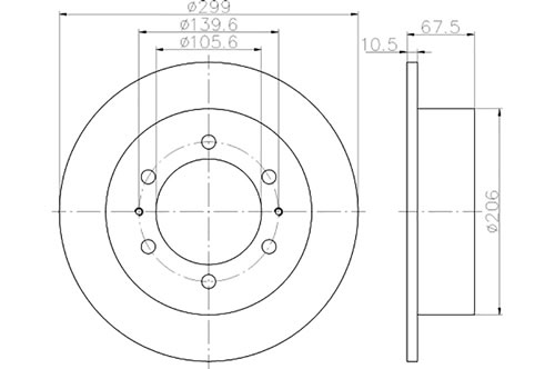 BROMSSKIVA - 2