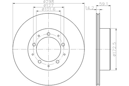 BROMSSKIVA - 2