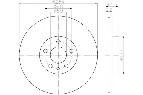 BROMSSKIVA - 2