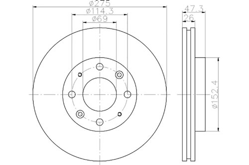 BROMSSKIVA - 2