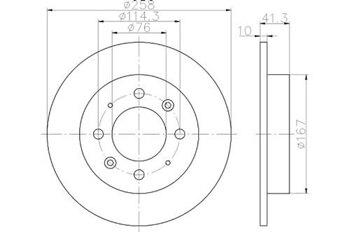 BROMSSKIVA - 2