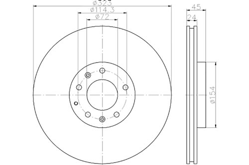 BROMSSKIVA - 2