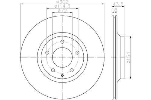 BROMSSKIVA - 2