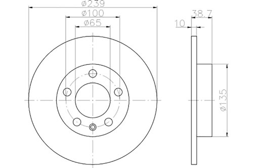 BROMSSKIVA - 2
