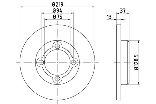 BROMSSKIVA - 2