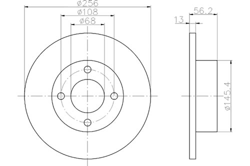 BROMSSKIVA - 2