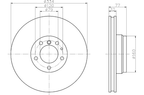 BROMSSKIVA - 2