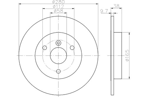 BROMSSKIVA - 2