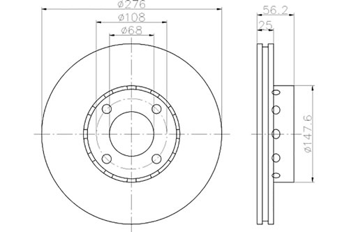 BROMSSKIVA - 2